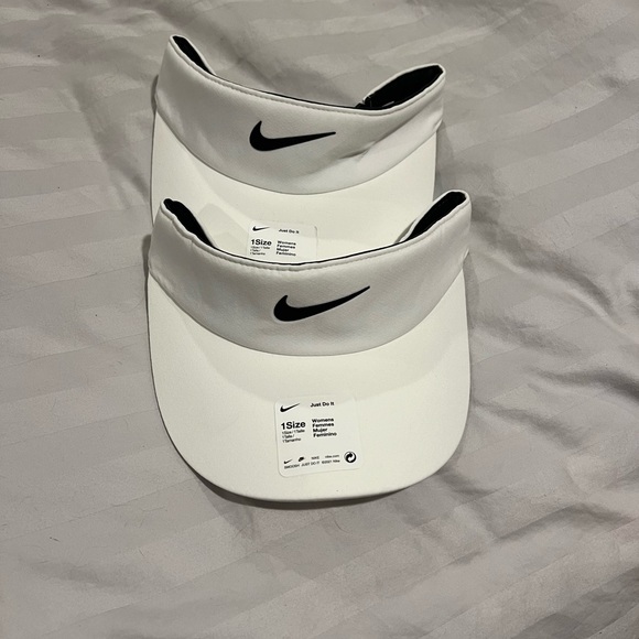 Nike Accessories - Two white Nike visors